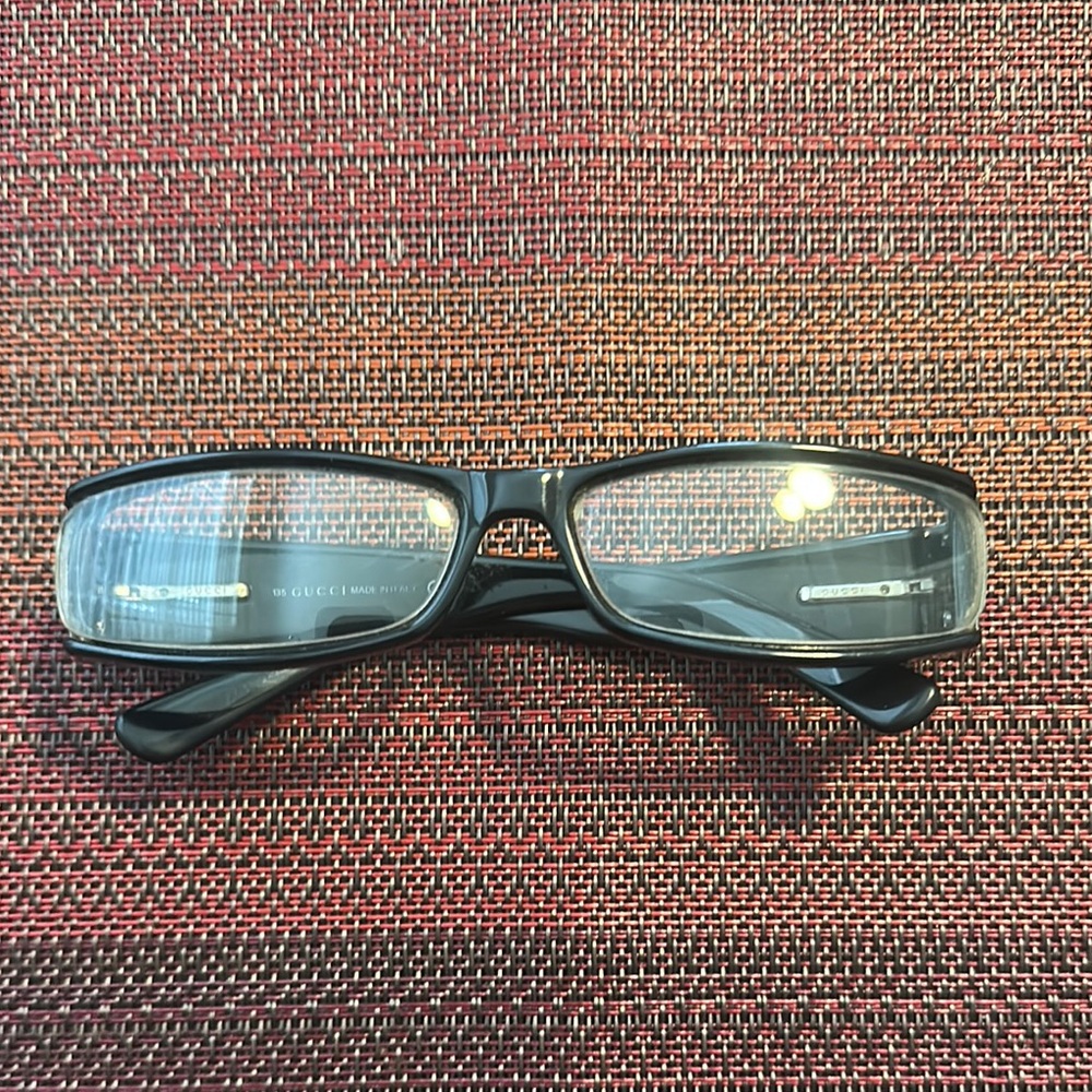 Gucci Black Patterned Eyeglasses - image 1